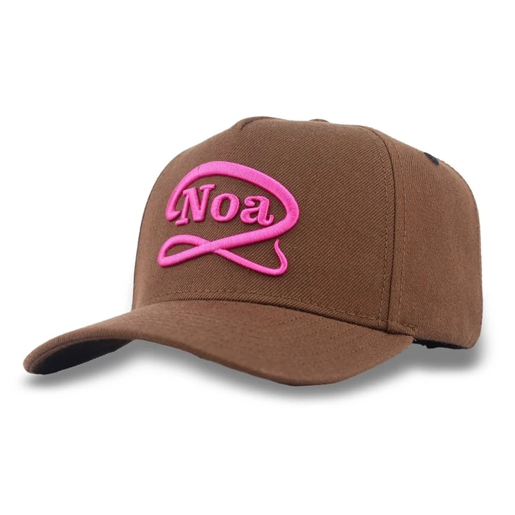 Brown Serpentine Icon Embroidery Baseball Cap