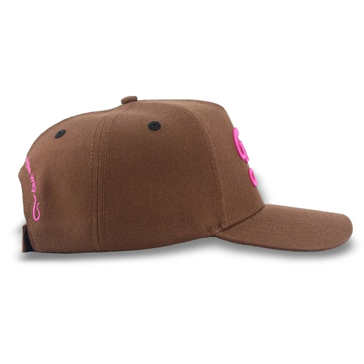Brown Serpentine Icon Embroidery Baseball Cap