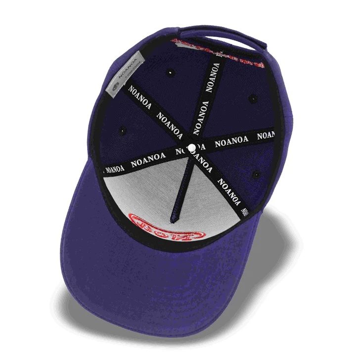 Deep Purple Serpentine Icon Baseball Cap