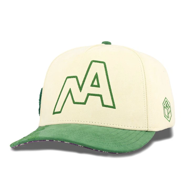 Green Towel Embroidery Baseball Cap