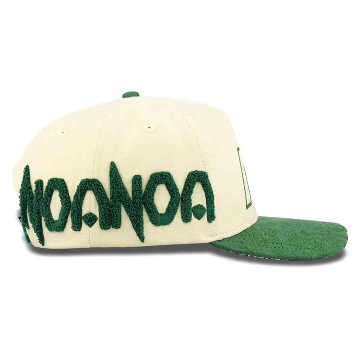 Green Towel Embroidery Baseball Cap