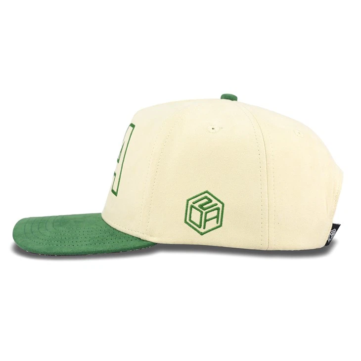 Green Towel Embroidery Baseball Cap