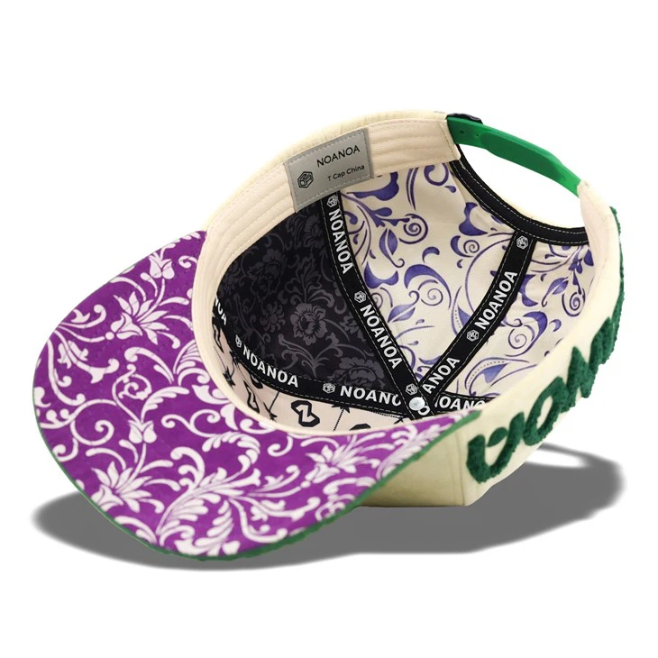 Green Towel Embroidery Baseball Cap