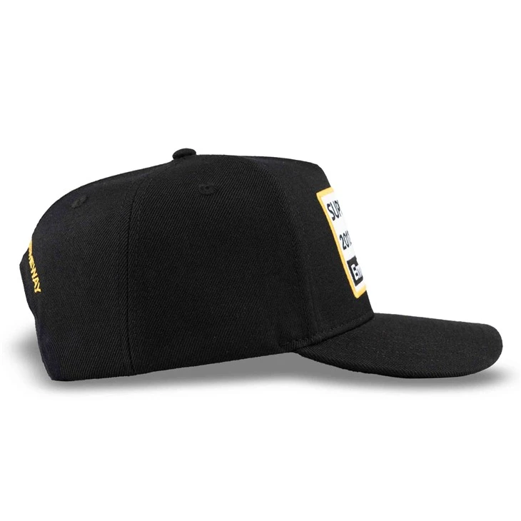 TCAP Custom Black Baseball Hats Sport Caps